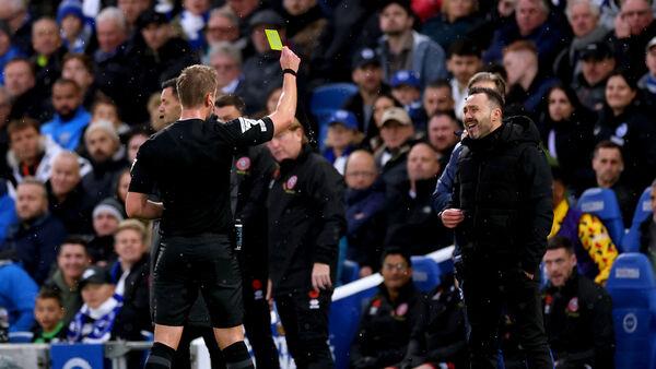I don’t like English referees – Roberto De Zerbi unhappy after Brighton held
